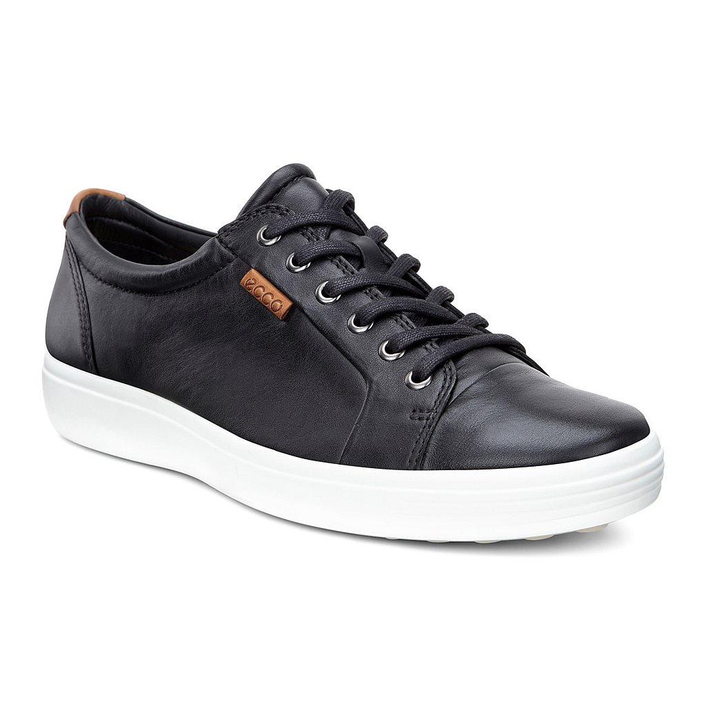 Baskets Ecco Soft 7 Homme Noir 0843-VCUTA